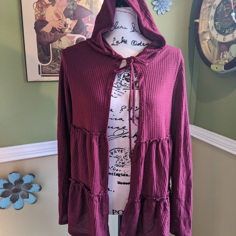 Christian Caliendo hoodie cardigan